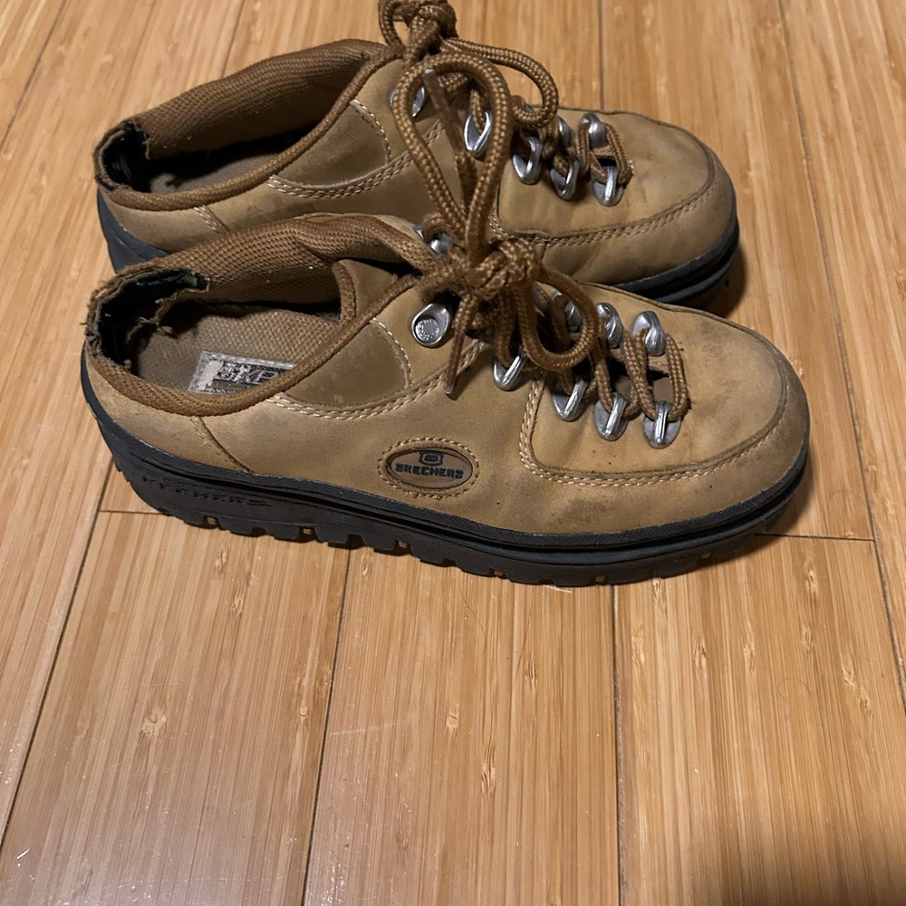 Skechers Tan Casual Shoes Sneakers